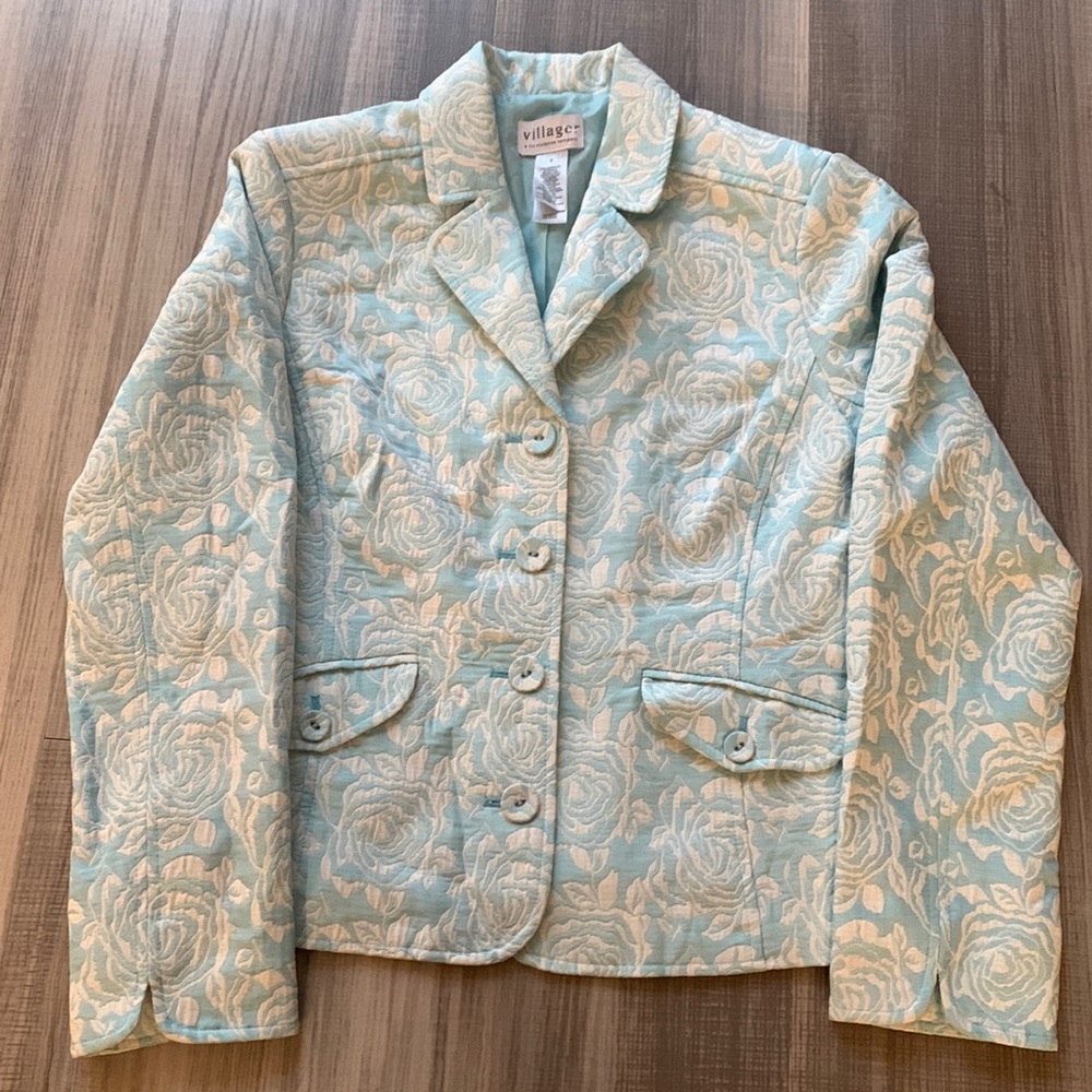 Villager Floral Blazer